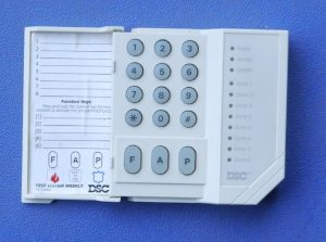 DSC 1500 550 keypad